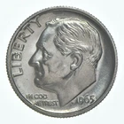 1965 Roosevelt Dime SMS