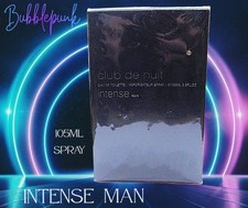 CLUB DE NUIT  INTENSE MAN Men's EDT Spray 105ml  NOS NEW SIB BOXED