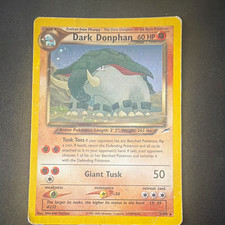 The Pokémon Company Pokemon TCG Dark Donphan 3/105 Neo Destiny Holo Rare EN 2000 on eBay