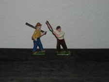 Lot of 2 Vintage Britains Johillco Lead Toy Figures