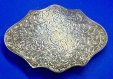 Vintage Montana Silver Vintage Silversmiths Belt Buckle To Fit Your 1.25" Belt
