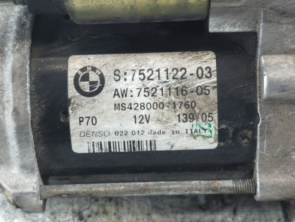 2006-2006 Bmw 330i Car Starter Motor Solenoid Oem YGK3M - Image 2 of 4