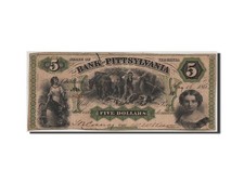 [#44583] Banknote, United States, 5 Dollars, 1861, VF(30-35)