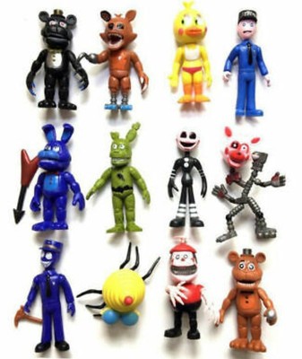 12 Teiliges Figuren Set Five Nights at Freddies Freddy FNAF Mangle Springtrap(4)