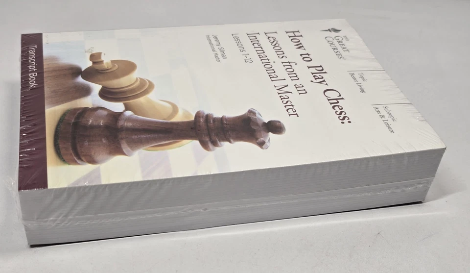 Great Courses How to Play Chess: Lessons from an International Master 2 Book Set - Image 3 of 4