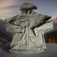 Condor Jacket Mens M Green 602 Summit Soft Shell Fleece Lined Hooded Tactical