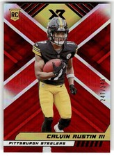 2022 Panini XR Calvin Austin III Red #/249 Rookie #136