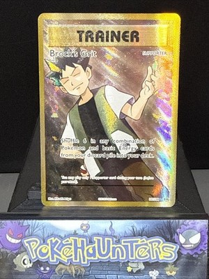Pokemon Karte Brock's Grit 107/108 XY Evolutions Full Art Trainer Played