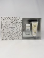 Elizabeth Arden White Tea Gift Set 1.7oz Eau De Toilette Spray Body Cream 3.3 oz