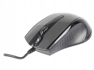 V-track Usb Maus Schwarz/grau 1000dpi 4 Tasten