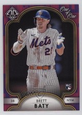 2023 Topps Transcendent Collection VIP Party One-of-One 1/1 Brett Baty #62 11o2