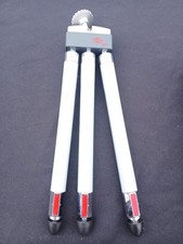 Vintage Susis 129 Compact Mini Fold-Out Tripod in Leather Case: Made Germany 55