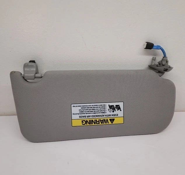 2015-2020 Acura TLX Front Left Driver Sun Visor Illuminated Gray Assembly Oem - Image 3 of 4