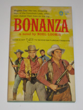 1961 BONANZA Michael Landon Lorne Greene Dan Blocker Vintage TV tie-in pb book