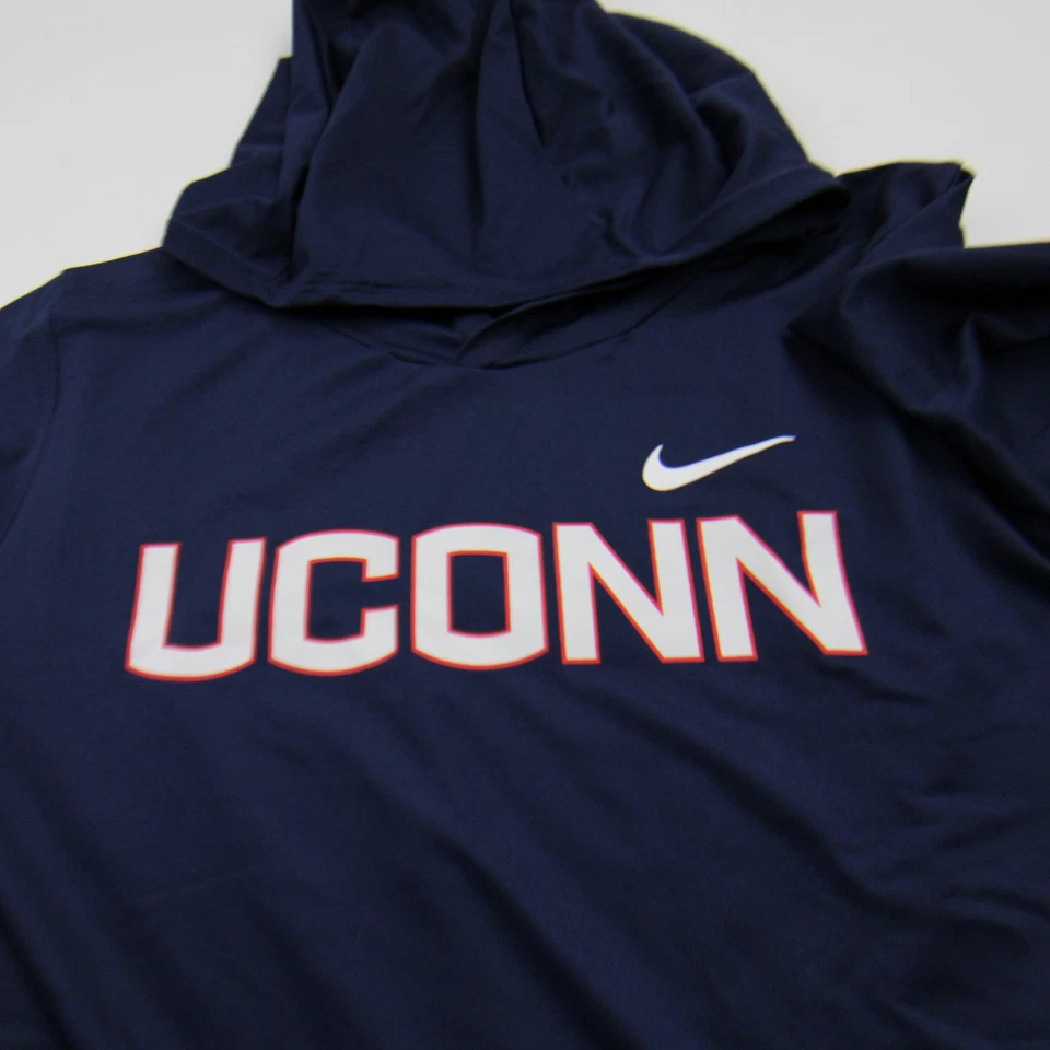 UConn Huskies Nike Pro Dri-Fit Long Sleeve Shirt Women's Navy New - Image 3 of 4