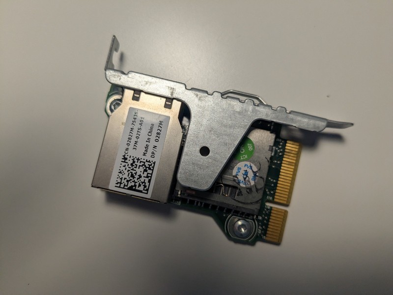 02827M Dell iDRAC7 Remote Access Card R320