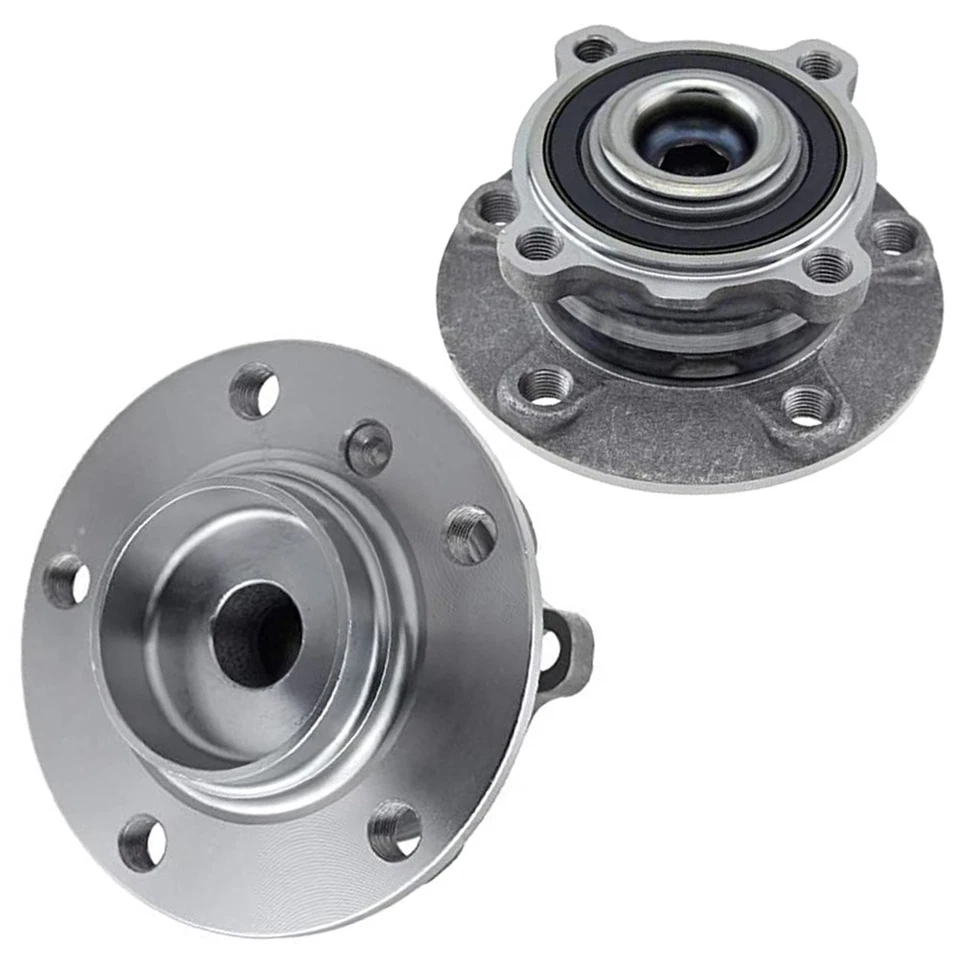 2x Front Wheel Hub Bearing Assembly W/ABS For BMW 745I 745Li 750I 750Li 760I Foto 4 de 4