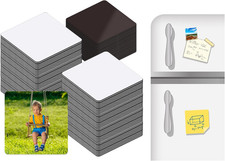 50 PCS Sublimation Magnet Blanks Metal Products Bulk Square 25 Metal Sublimation