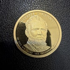 2011 s ULYSSES S. GRANT PresidentiaL*PROOF* $1 Dollar Coin   F7631