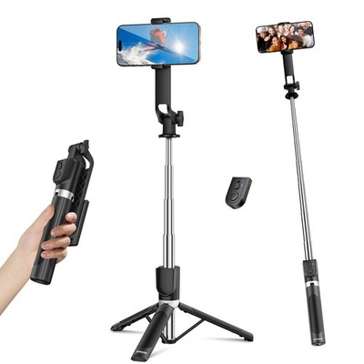SENSYNE H53 BL Selfie Stick Tripod Extendable Remote for Phone Black
