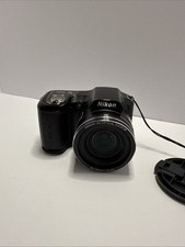 Nikon Cool Pic L100 Digital Camera Tested Working (battery Door Broken)