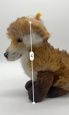 ぬいぐるみ vintage steiff Fox plush toy Vintage Steiff Foxy Fox Plush Button Ear With Tags - 2892-28 Rare