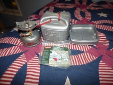 STUFA COLEMAN DUAL FUEL 533 VINTAGE BELLA CON CUSTODIA 11-95 FUNZIONANTE