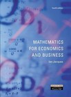 Mathematics for Economics and Business by Jacques, Mr Ian Paperback Book The