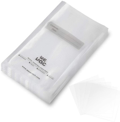 Wevac Vacuum Sealer Bags 100 Pint 6X10 Inch for Food Saver, Seal a Meal, Weston.
