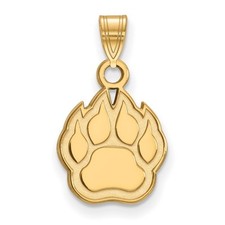 14k Gold LogoArt Northern Illinois University Paw Small Pendant
