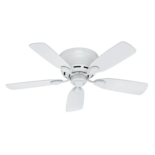 Hunter Fan Low Profile Iv Ceiling Fan 42In Indoor White Snow White - Picture 1 of 5