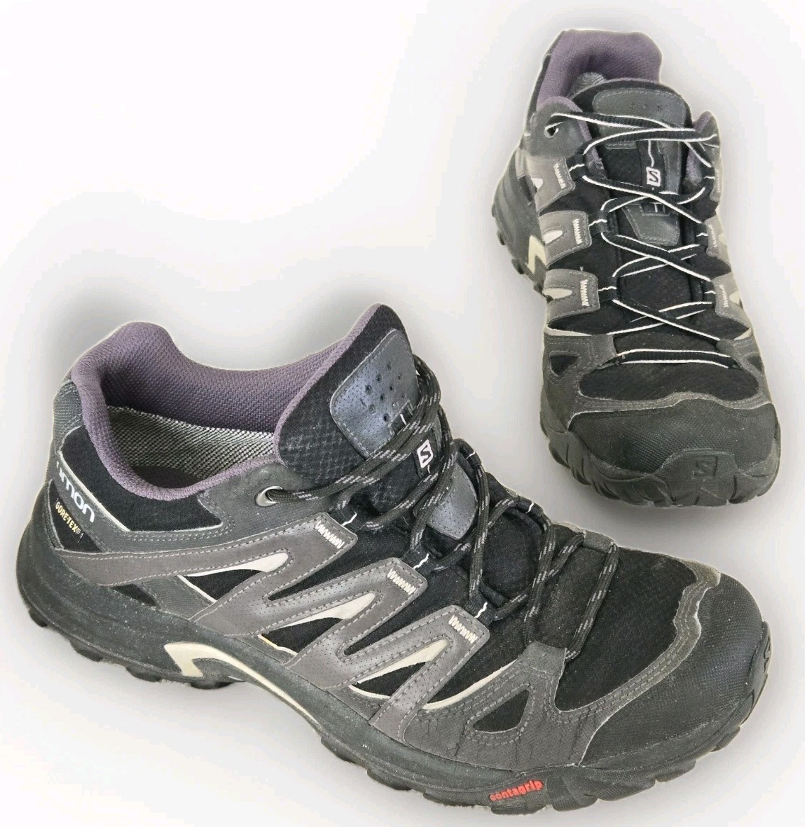 Salomon Eskape GTX Uomo 9 Nero Grigio GoreTex Outdoor Trail Escursionismo Outdoor 328108