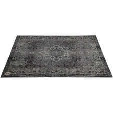 DRUMnBASE Vintage Persian Style Stage Rug Grey 6 x 5.25 ft.
