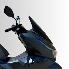 HONDA 125 / 150 PCX -25/26- BULLE PARE BRISE SPORT TOURING ERMAX NOIR FONCEE - 0