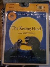 THE KISSING HAND PAPERBACK BOOK and CD BY AUD...
