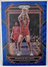 2023 Prizm WNBA #62 Monique Billings Blue Wave Atlanta Dream