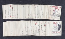 1963 Fun Cards by GAD FBGD Did You Know? Partial Set (73/84) 211634