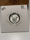 1944-D MERCURY DIME BU/UNC NICE COIN FREE SHIPPING