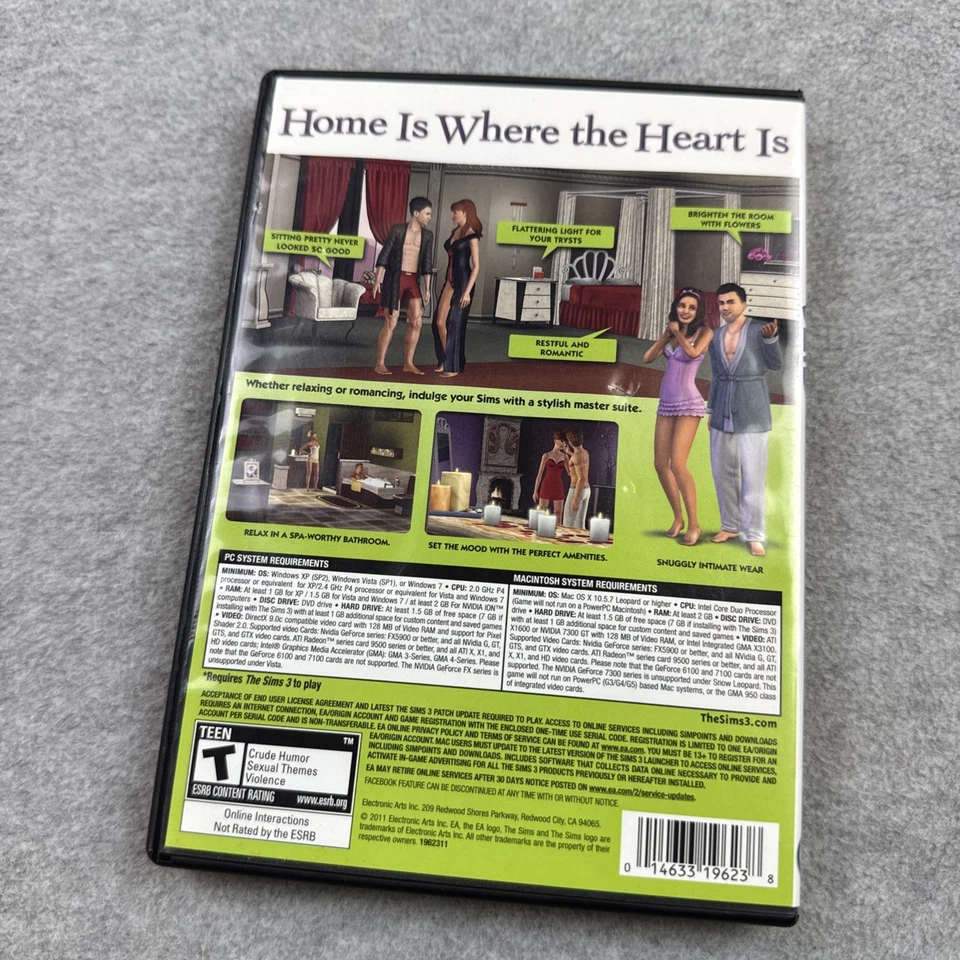 Sims 3: Master Suite Stuff (Windows/Mac, 2012) PC DVD-rom - Image 2 of 4