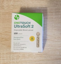 OneTouch Ultrasoft Lancets 100-Count NEW in Sealed Box. Great Price