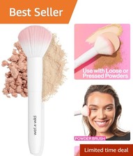 Luxurious Powder Brush for Blush Highlighter - Soft Touch 7.28 In,