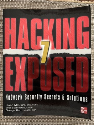 Vintage Hacking Exposed 7 Network Security Secrets & Solutions Network Security