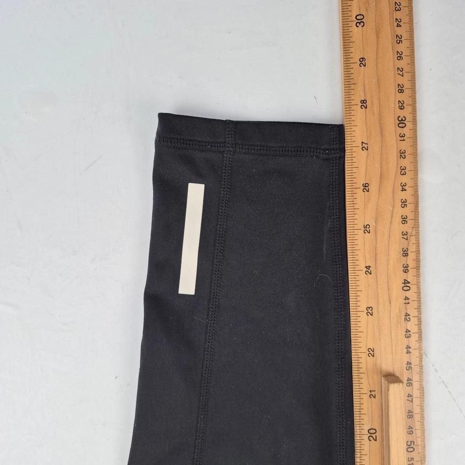 Leggings CHAMPION Medianos 12 14 Negros Para Mujer Poliéster Elastizados Reflectante Logo Foto 2 de 4