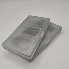 Nintendo Game Boy Advance 3-Slot Cartridge Case Lot Of 2 Genuine GBA Game Holder