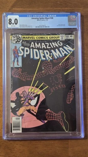 The Amazing Spider-man #188 January 1978 CGC 8.0