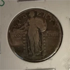 1928-D Standing Liberty Quarter 25C Business Strike Silver 0.9 Fineness Toned