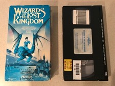 Wizards of the Lost Kingdom (VHS, 1986, Media) Bo Svenson, Vidal Peterson