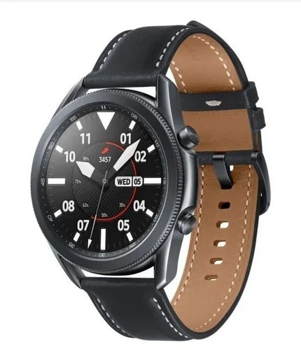 Samsung Galaxy Watch3 SM-R840 45mm Mystic Black Stainless Steel Case Grade B - Picture 3 of 3