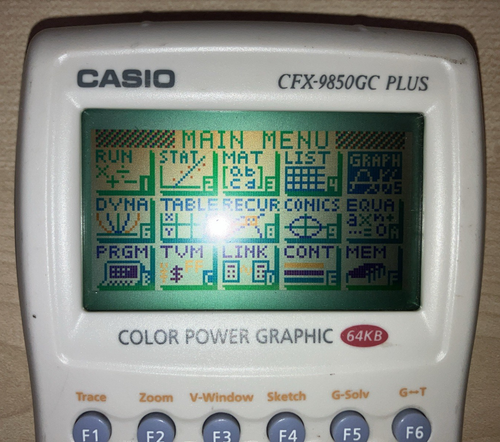 Casio Colour LCD Graphic Calculator CFX-9850GC Plus Working Order - Picture 2 of 4