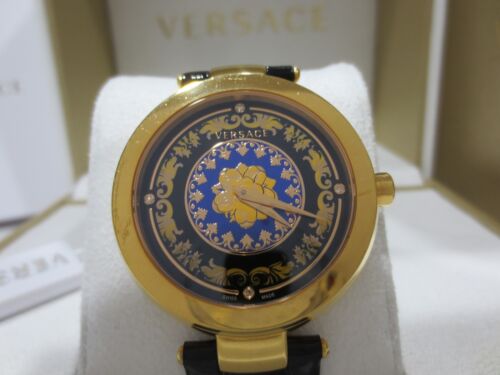 Versace Women's VK6010013 Mystique Foulard Rose Gold Ion-Plated Diamond Watch - Picture 2 of 9